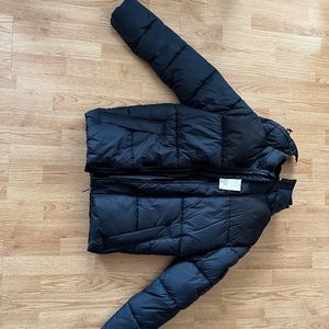 H&M puffer hooded jacket Mens